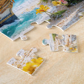 古い帆船 ジグソーパズル (側面)