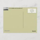 古い帆船 ポストカード (裏面)