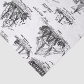 古い帆船 薄葉紙 (詳細)