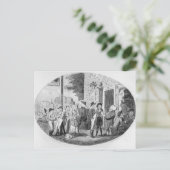 古い帽子の居酒屋の外で ポストカード (スタンド正面)