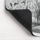 古い帽子の居酒屋の外 マウスパッド (コーナー)