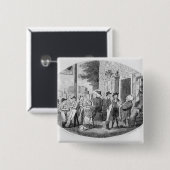 古い帽子の居酒屋の外 缶バッジ (正面&裏面)