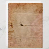 古い年配の電報書簡 (正面/裏面)