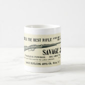 古い広告のマグ コーヒーマグカップ (中央)