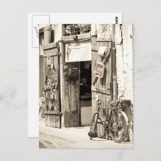 古い店 ポストカード (正面/裏面)