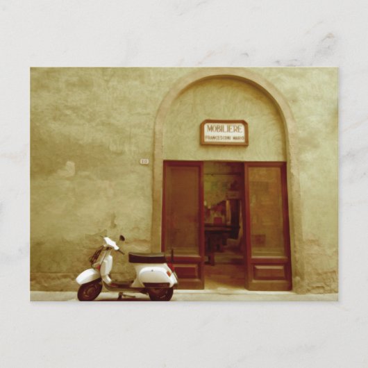 古い店 ポストカード (正面)