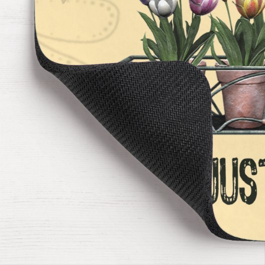 古い庭師 マウスパッド (コーナー)