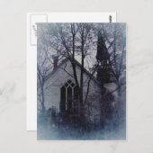 古い廃棄教会 ポストカード (正面/裏面)