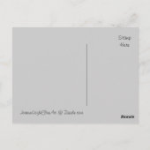 古い建物のレンガの壁の落書き - ポストカード (裏面)