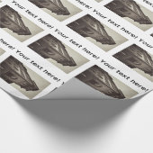 古い建物 ラッピングペーパー (コーナー)