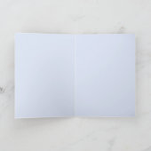 古い忠実なイエローストーンパークのメッセージをパーソナライズ カード (内部)