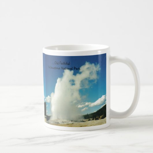 古い忠実 コーヒーマグカップ (右)