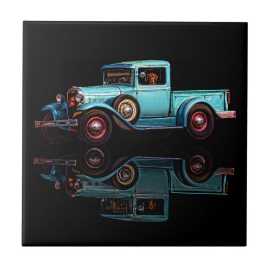 古い忠実 タイル (正面)