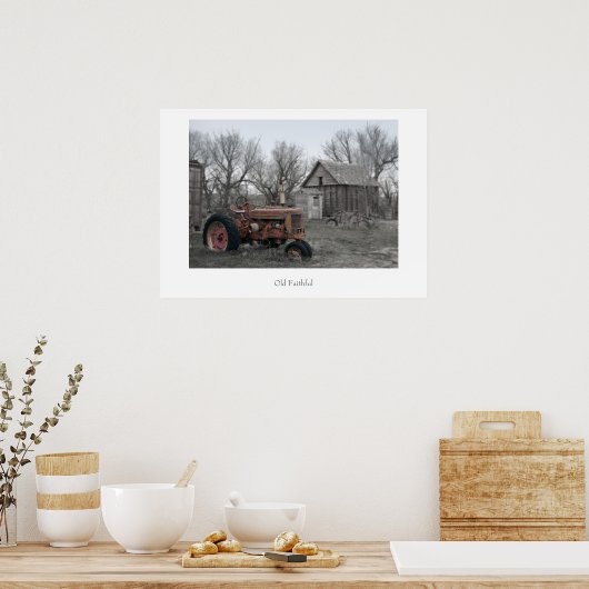 古い忠実 ポスター (キッチン)