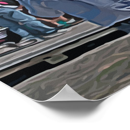 古い忠実 ポスター (角)