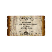 古い恋人ラベル ラベル (正面)