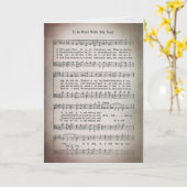 古い悔やみや弔慰 カード (黄色い花)