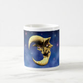 古い悪魔の月のマグ コーヒーマグカップ (中央)