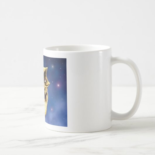 古い悪魔の月のマグ コーヒーマグカップ (右)