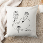 古い愛ファッションドカップル愛好家の家の装飾 クッション (ブランケット)