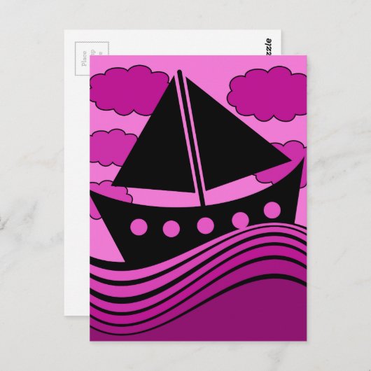 古い愛 ポストカード (正面/裏面)