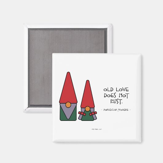 古い愛 マグネット (正面/裏面)