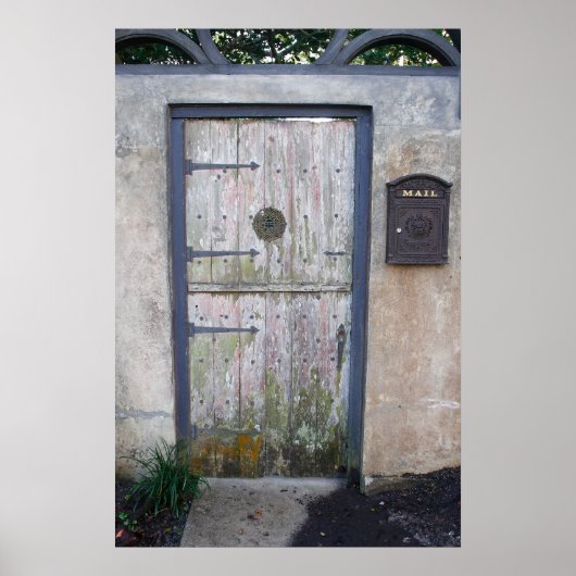 古い戸口 ポスター (正面)