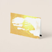 古い手実在さよならフォイルカード 箔カード (正面)