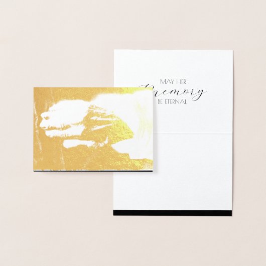 古い手実在さよならフォイルカード 箔カード (ディスプレー)