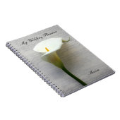 古い手書きのユリ ノートブック (右側)