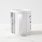 古い拍車での退職発表 ジャンボコーヒーマグカップ (裏面)