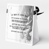 古い拍車での退職発表 フェイバーボックス (裏面サイド)