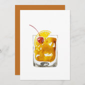 古い招待状 招待状 (正面/裏面)