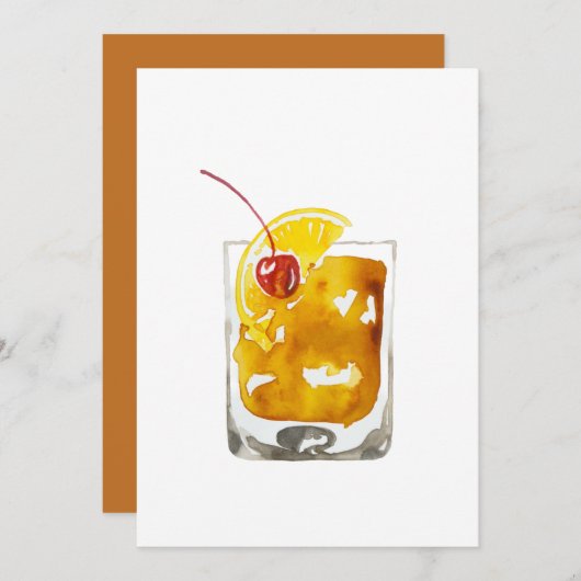 古い招待状 招待状 (正面/裏面)