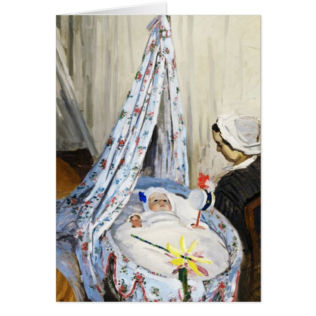 古い揺りかごのクロード・モネのカッコいいのジーンMonet (正面)