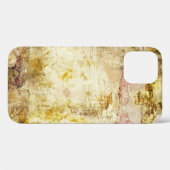 古い損傷した壁の背景要約、古い、アーカイト Case-Mate iPhoneケース (裏面 (横))
