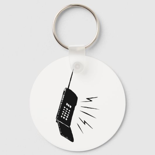 古い携帯電話 キーホルダー (裏面)