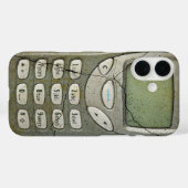 古い携帯電話 Case-Mate iPhoneケース (裏面 (横))