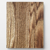 古い擦り切れた木材 フォトプラーク (正面)