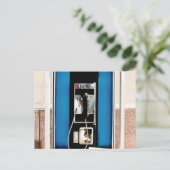 古い支払電話 ポストカード (スタンド正面)