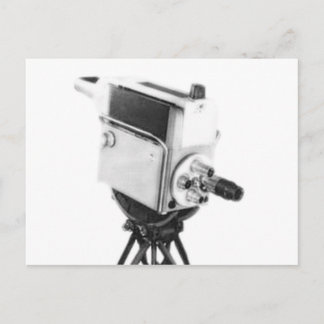 古い放送テレビカメラTK ポストカード