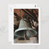 古い教会の鐘 ポストカード (正面/裏面)