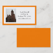 古い教会名刺 名刺 (正面/裏面)