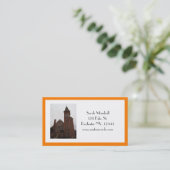 古い教会名刺 名刺 (スタンド正面)