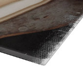 古い料理書およびレシピのまな板 カッティングボード (角)