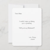 古い新しい借り物 |花嫁メイド 招待状 (裏面)