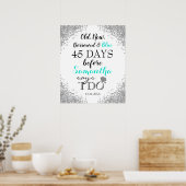 古い新しい借用および青 ポスター (キッチン)