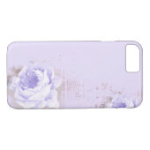 古い新聞の紫のバラ Case-Mate iPhoneケース (裏面(横))