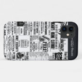 古い新聞広告タイムズ·ディスパッチ Case-Mate iPhoneケース (裏面(横))