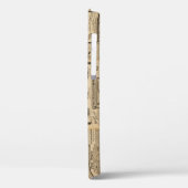 古い新聞：ヴィンテージ紙背景。 Case-Mate iPhoneケース (裏面 / 左)